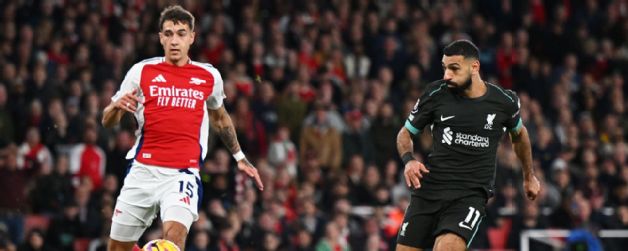 Liverpool x Arsenal empatam em 2x2 e veem o Manchester City assumir o topo da tabela na Premier League