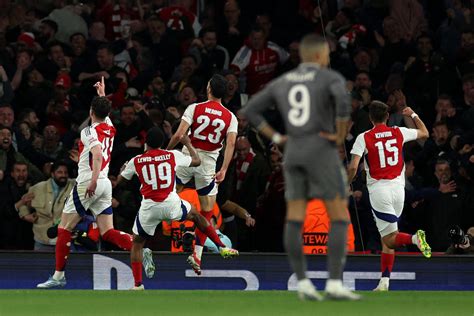 Arsenal atropela Real Madrid por 3 a 0 e abre vantagem nas quartas da Champions League